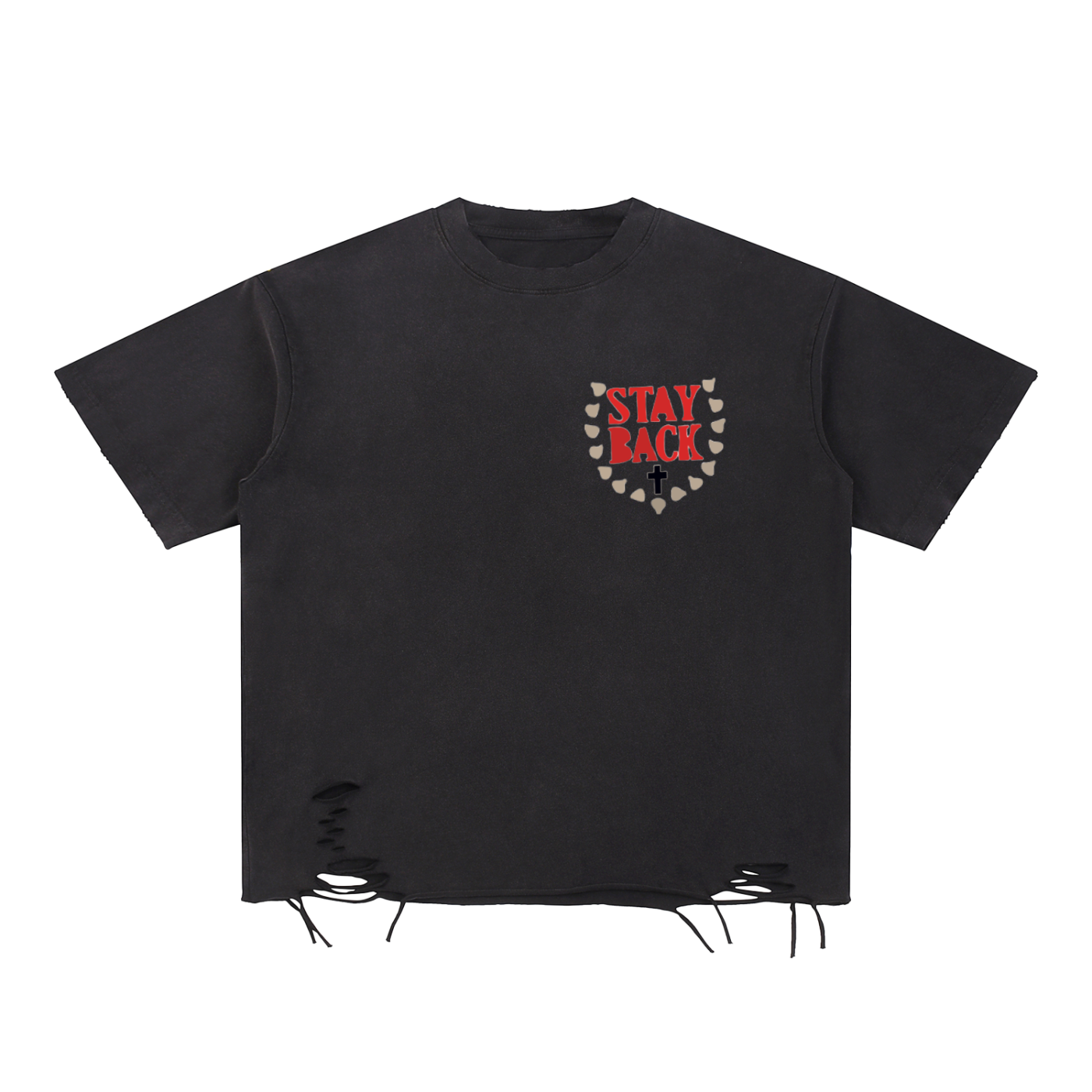 Stay Back Crest Tee