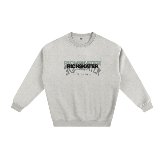 Triple Logo Crewneck